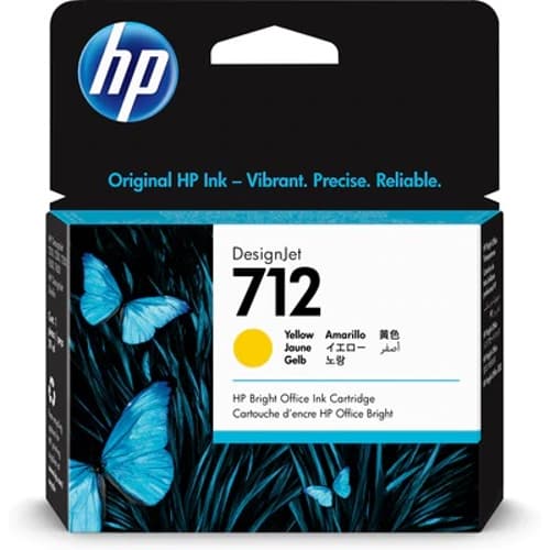 Hp Muste Keltainen 712 29ml