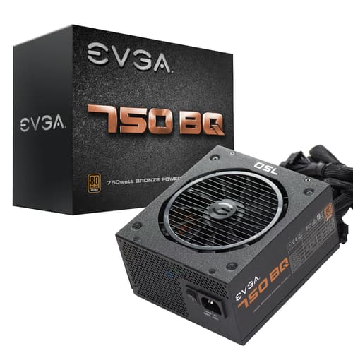 Evga Bq Semi-modular 750w 80 Plus Bronze