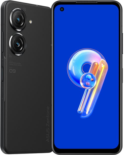 Asus Zenfone 9 256gb Kaksois-sim Keskiyön Musta