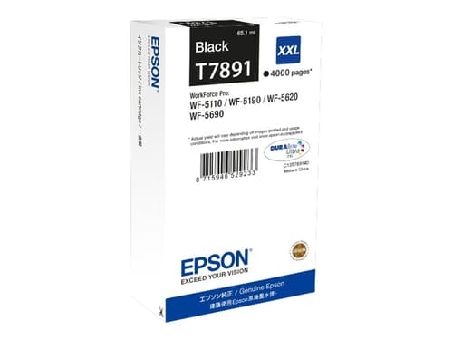 Epson Muste Musta T7891 Xxl