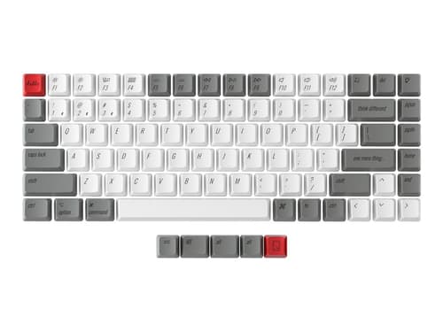 Keychron Q1/q2/k2 Keycap Set Retro Iso Nordic Keycap Set