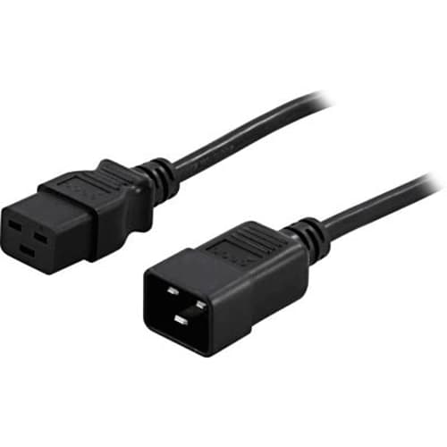 Deltaco Del-112m-50 0.5m Power Iec 60320 C19 Power Iec 60320 C20