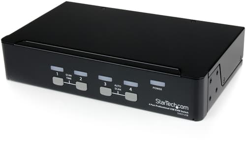 Startech 4 Port Professional Vga Usb Kvm Switch