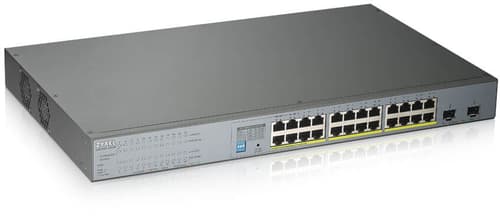 Zyxel Gs1300-26hp Surveillance Poe Switch 250w