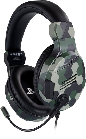 Big Ben Stereo Gaming Headset V3 Ps4/ps5 - Camo/green