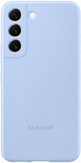 Samsung Silicone Cover Samsung Galaxy S22 Arktisen Sininen