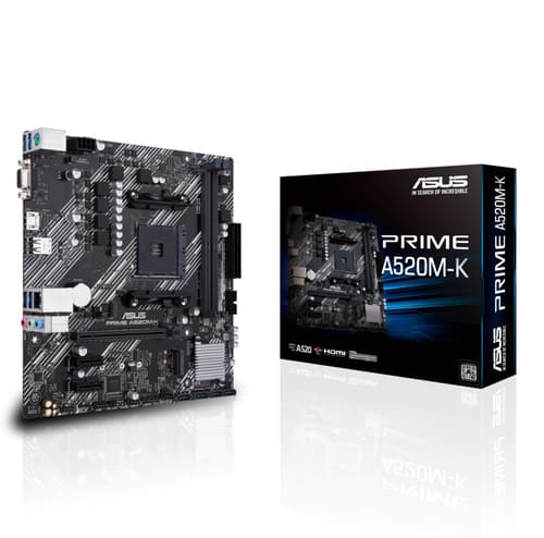 Asus Prime A520m-k Mikro Atx Emolevy