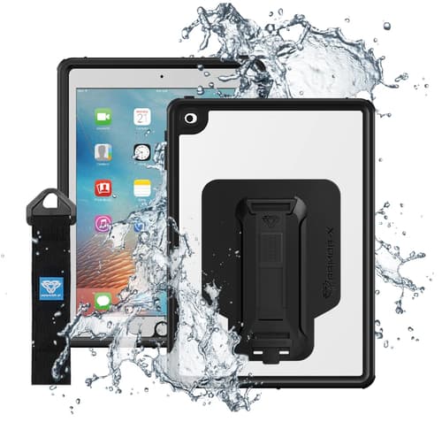 Armor-x Vedenpitävä Kotelo Ipad 5th Gen (2017), Ipad 6th Gen (2018) Musta/kirkas