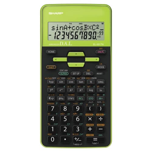 Sharp Tekninen Laskin El-531th Vihreä