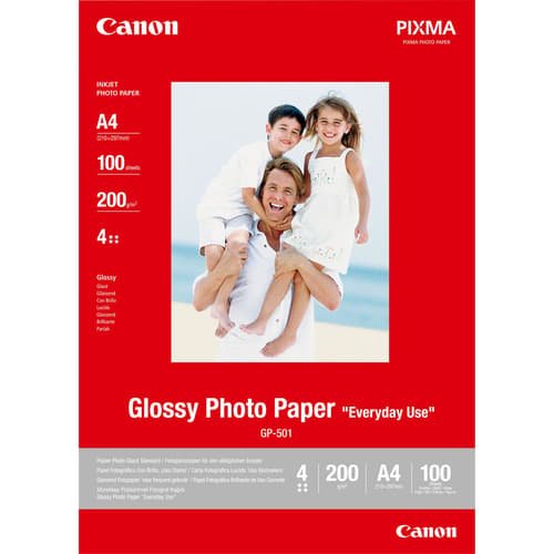 Canon Paper Photoeveryday Gp-501 A4 100 Sheets 200g