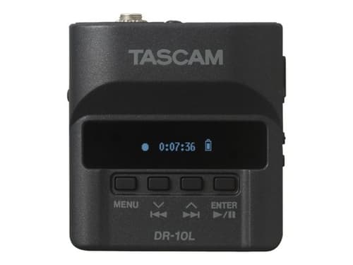 Tascam Digital Audio Recorder With Lavalier Microphone