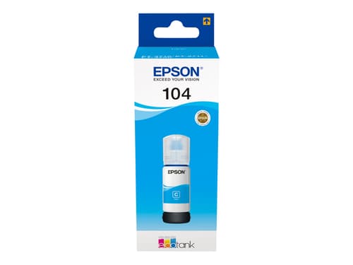 Epson Muste, Syaani, 104, 70 Ml - Et-2710/2704/4750