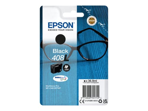 Epson Muste, Musta 408xl - Wf-c4810