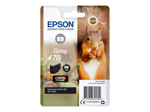 Epson Muste Harmaa 11.2ml 478xl