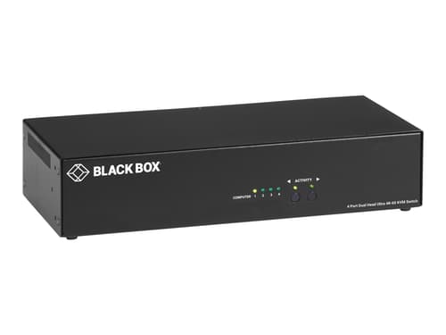 Black Box 4k60 Hdmi Dual-head Kvm Switch Hd6224a