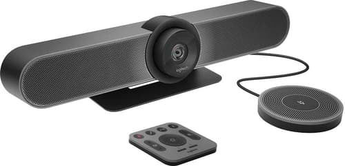 Logitech Meetup 4k + Lisämikrofoni