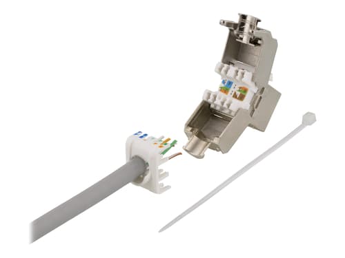 Deltaco Keystone Rj45 Lsa Cat6a Ftp Tool-free