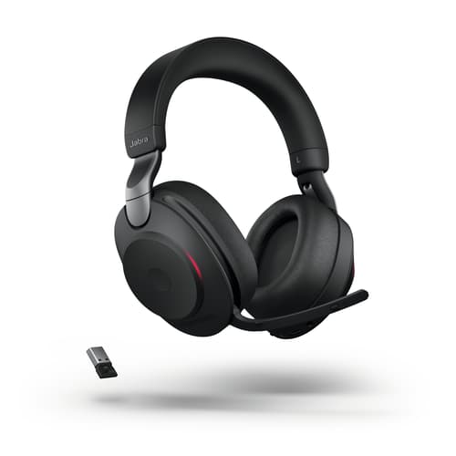 Jabra Evolve2 85 Uc Kuuloke + Mikrofoni Usb-a Bluetooth-sovittimen Kautta Stereo Musta