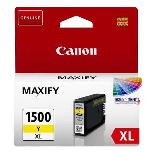 Canon Muste Keltainen Pgi-1500xl Y