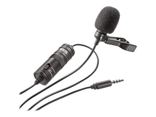 Boya By-m1 Lavalier 3,5mm 6m Musta