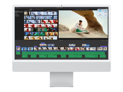 Apple Imac (2021) 24" Silver M1 8gb 256gb Ssd