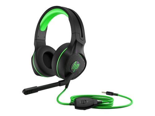Hp Pavilion 400 Kuuloke + Mikrofoni 3,5 Mm Jakkiliitin Stereo Musta, Vihreä