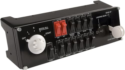 Logitech Pro Flight Switch Panel Musta
