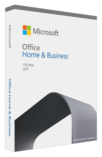 Microsoft Office Home & Business 2021 Swe Box Medialess