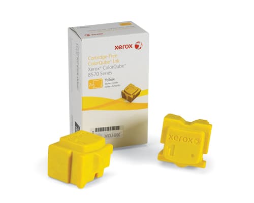 Xerox Muste Solid 2x Keltainen 2,2k - Cq 8570