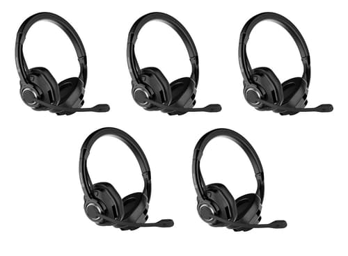 Voxicon Bt Bti6 Duo With Anc Mic 5-pack Kuuloke + Mikrofoni 3,5 Mm Jakkiliitin Stereo