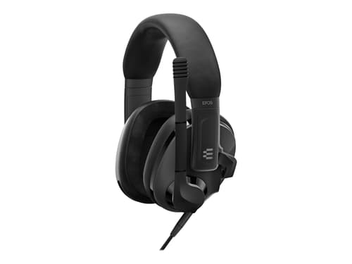 Epos H3 - Black #dem Kuuloke + Mikrofoni 3,5 Mm Jakkiliitin Stereo Musta
