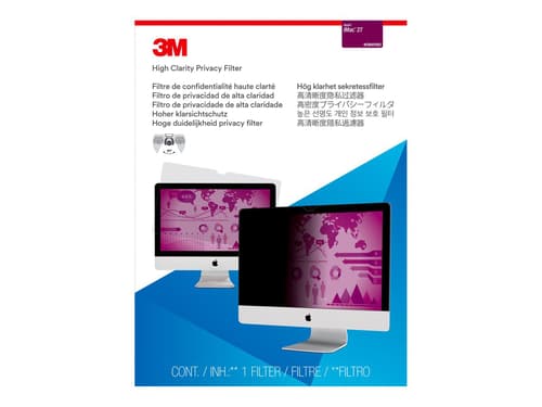 3m High Clarity-tietoturvasuoja 27-tuumaiseen Apple Imac -pöytätietokoneeseen