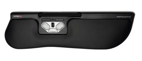 Contour Design Rollermouse Pro3 Plus Langallinen 2,400dpi Tankohiiri Musta