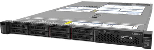 Lenovo Thinksystem Sr530 + Two Ssds + Extra Psu Xeon Silver 4210r 10-ytiminen