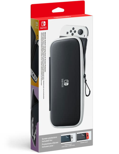 Nintendo Switch Carrying Case & Screen Prot. Oled