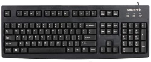 Cherry G83 6104 Langallinen, Usb Yhdysvaltain Musta Näppäimistö