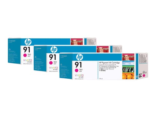 Hp Muste Magenta No.91 - Z6100 775ml 3-pack