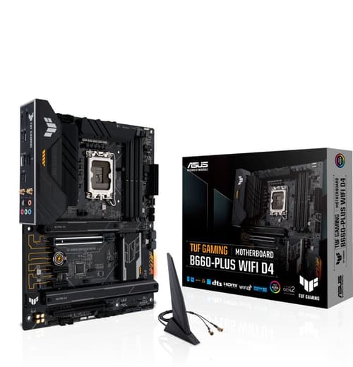 Asus Tuf Gaming B660-plus Wifi D4 Ddr4 S-1700 Atx Atx Emolevy