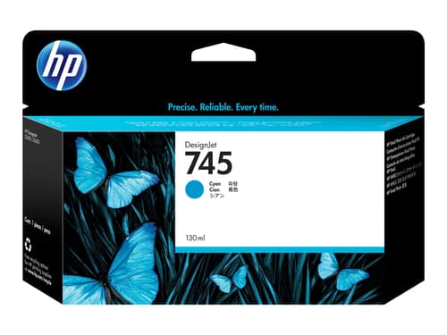 Hp Muste Syaani No.745 130ml - Z2600/z5600
