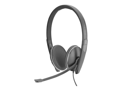 Epos Adapt Sc165 -kuulokkeet Usb Kuuloke + Mikrofoni 3,5 Mm Jakkiliitin, Usb Optimoitu Uc:lle, Skype For Businessille Stereo Musta, Valkoinen