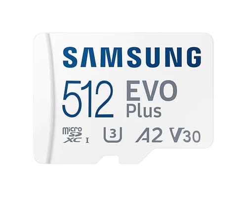 Samsung Evo Plus Microsdxc 512gb A2 V30 U3 W/a 512gb Microsdxc Uhs-i -muistikortti