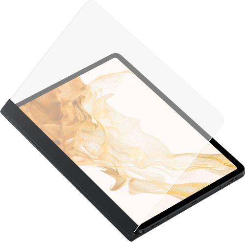 Samsung Note View Cover Samsung Galaxy Tab S7, Samsung Galaxy Tab S8 Musta