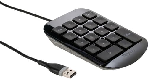 Targus Numeric Langallinen, Usb Harmaa, Musta Näppäimistö