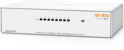 Aruba Instant On 1430 8-port Gigabit Switch
