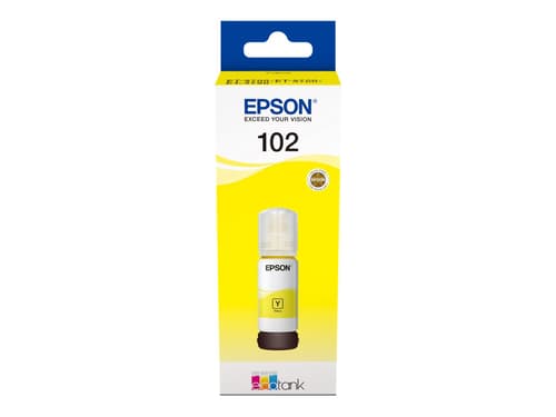 Epson Muste, Keltainen, 102, 70ml - Et-3700/et-3850