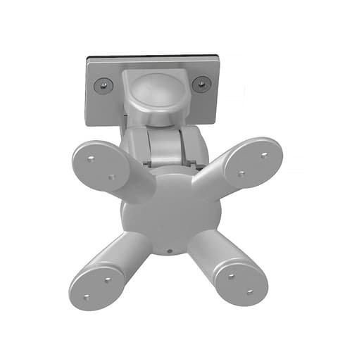 Kondator Näyttöpuomi 2-joints Vesa 75/100 Silver