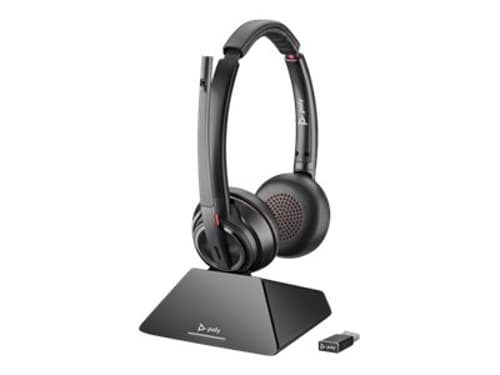Poly Poly Savi 8220 Uc Kuuloke + Mikrofoni Stereo Musta
