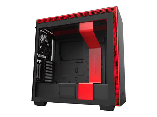Nzxt H Series H710i Musta, Punainen