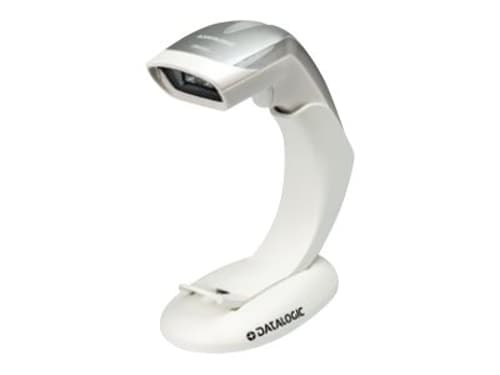 Datalogic Heron Hd3430 2d Usb Kit White With Stand