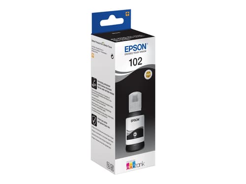Epson Muste, Musta, 102, 127 Ml - Et-3700/et-3850